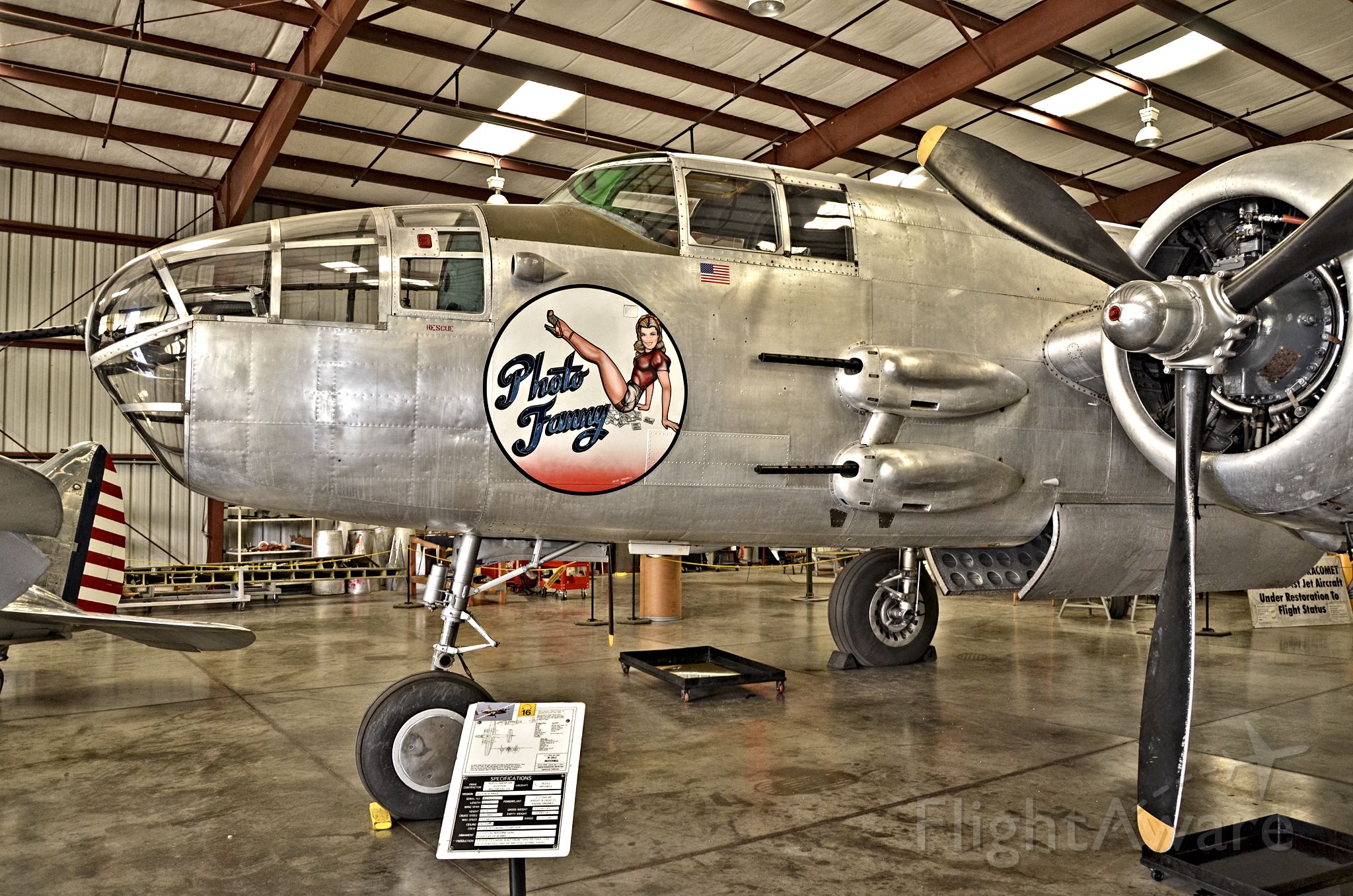 N3675G — - N3675G 1944 North American B-25J Mitchell S/N 43-4030 "Photo Fanny"  Planes of Fame Air Museum TDelCoro October 21, 2012