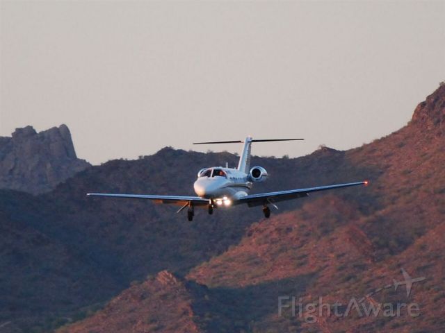Cessna Citation CJ1 (N521PF) - Sawyer Aviation Charter Aircraft at Scottsdale Air Center