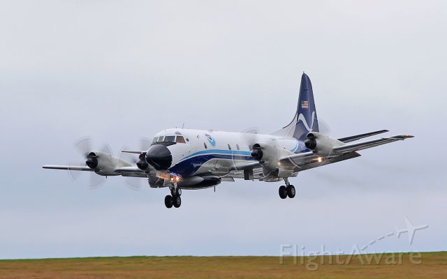 Lockheed P-3 Orion (N42RF) - noaa wp-3d orion n42rf about to land at shannon after its 3rd mission 30/1/17.