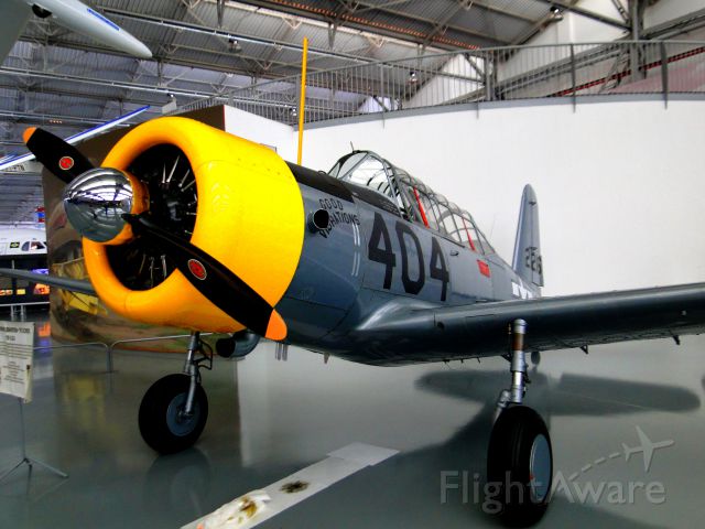 — — - VULTEE BT-13A IN SÃO CARLOS-SP, BRAZIL. THIS MODEL WAS UTILIZED BY UNITED STATES AIR FORCE IN WAR II.