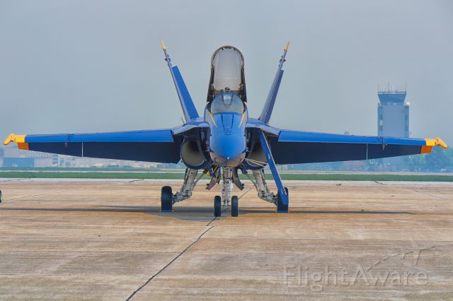 McDonnell Douglas FA-18 Hornet — - Gaurdians of Freedom Airshow, Lincoln Nebraska