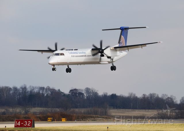 N188WQ — - A new Bombardier DHC-8.  If you look at the pilot in full view, you can get an idea how big those props are.
