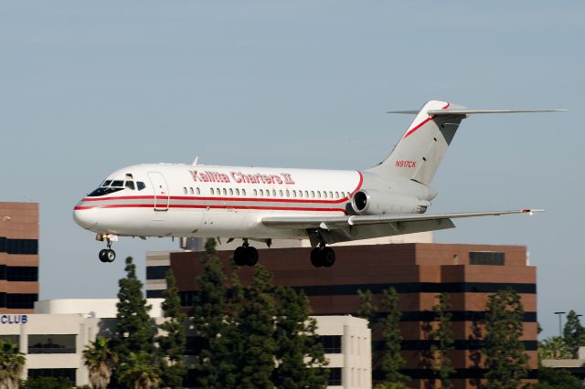 Douglas DC-9-10 (N917CK) - Fifty year old DC-9 returns to its airport of origin.