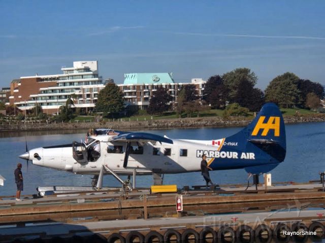 C-FHAX — - Updated DHC-3 Turbine Single Engine Otter at its Victoria, BC  Inner Harbour base