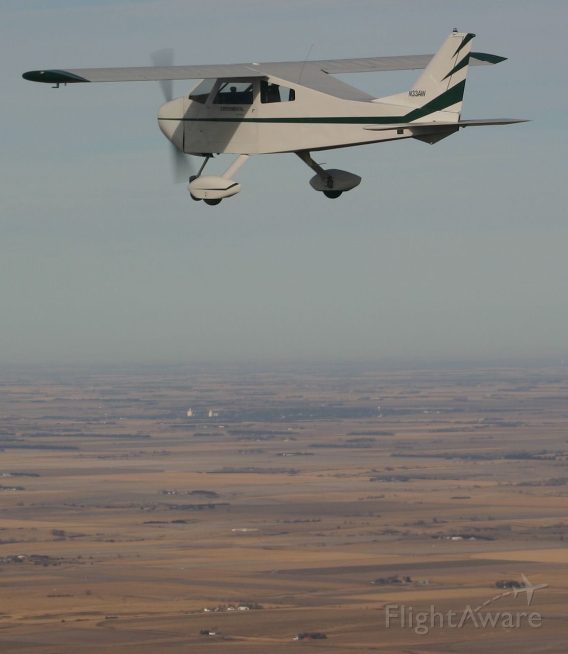 TENNESSEE VALLEY BD-4 (N33AW) - Flight over Eastern Nebraskabr /Flight over Eastern Nebraska