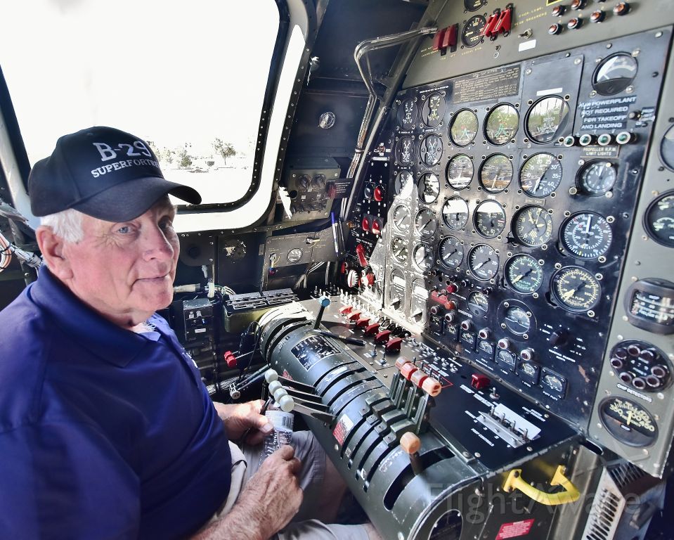 — — - Captain Ed Reinholtz B-29 Flight Engineerbr /FiFi the only operational B-29