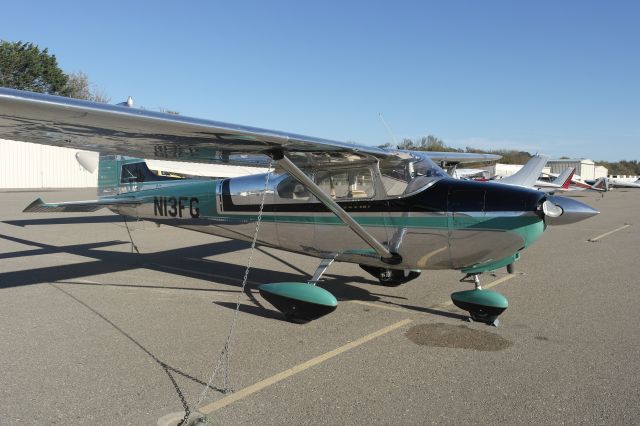 Cessna Skylane (N13FG) - December 27, 2014 at Oceano Airport (L52) in Oceano, California. Looking southeast.