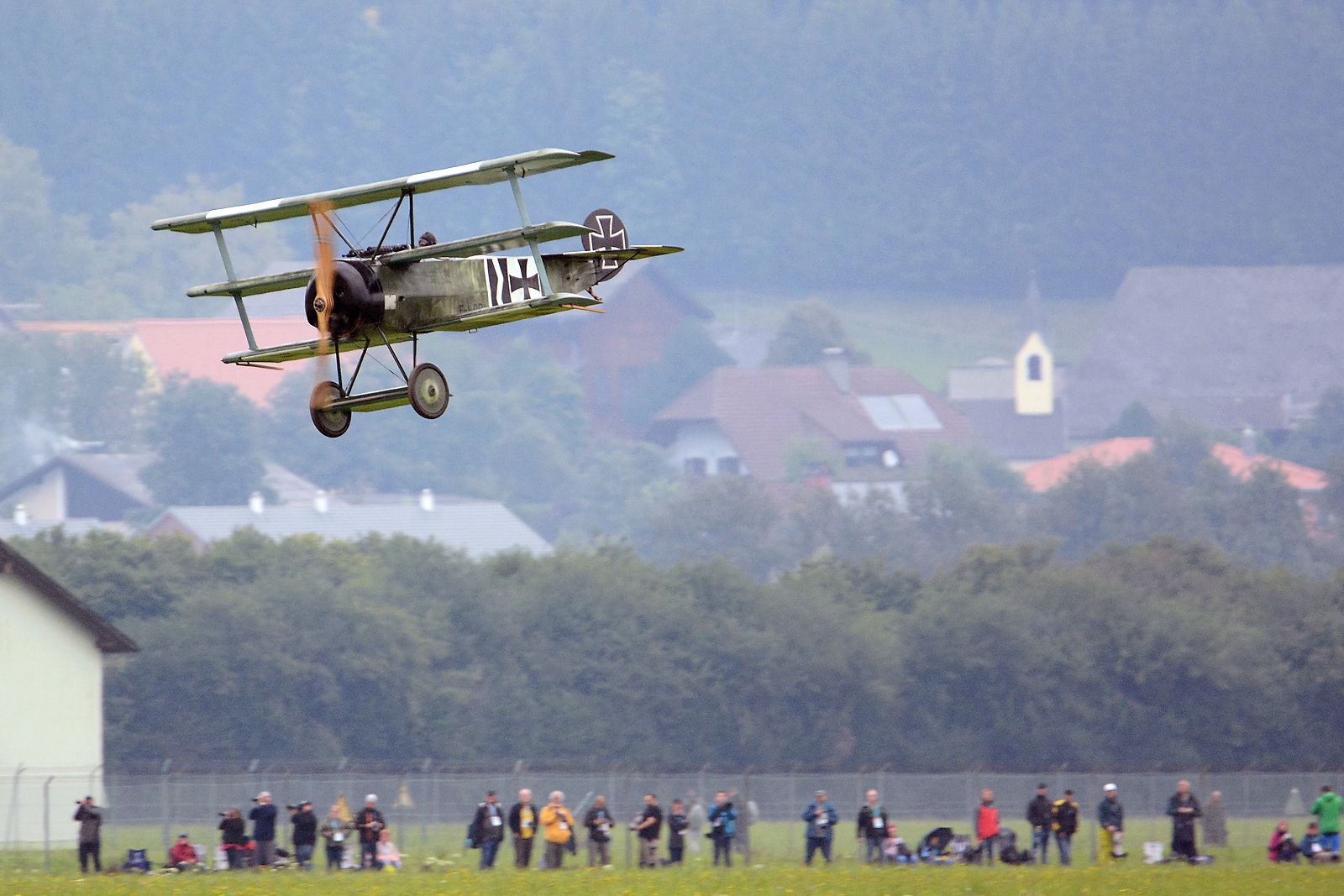 SANDS Fokker Dr-1 — - Airpower19, Mikael Carlson