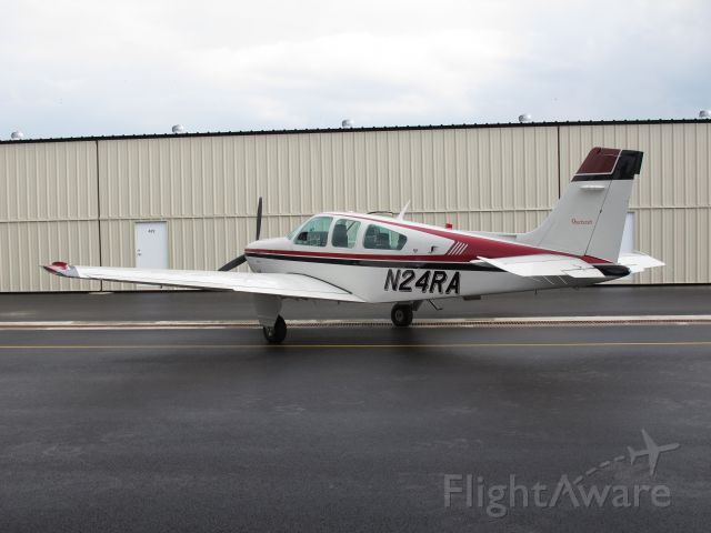Beechcraft Bonanza (33) (N24RA) - Bowman Field, Louisville, KY