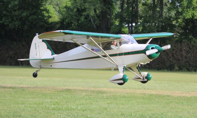 Piper PA-16 Clipper (N6811K) - A 1949 model Piper PA-16 Clipper about to land at Moontown Airport, Brownsboro, AL during the EAA 190 Breakfast Fly-In - May 20, 2017.