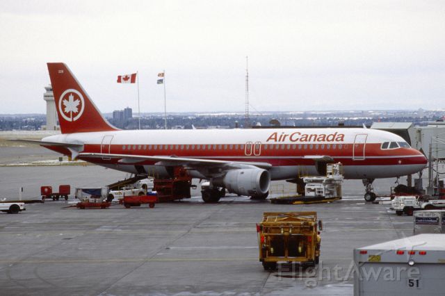 Airbus A320 (C-FPDN) - October 1994 at Calgary