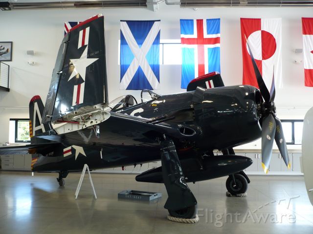 NX800H — - Grumman F8F Bearcat "Wampus Cat" at Historic Flight at Kilo-6 Museum, Paine Field, Everett, WA on 5/22/10
