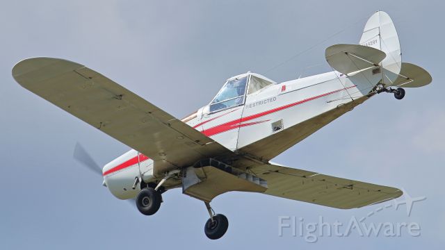 Piper PA-25 Pawnee (N4429Y) - October 3, 2018, Lebanon, TN -- This Piper PA-25 is on short final to runway 19.