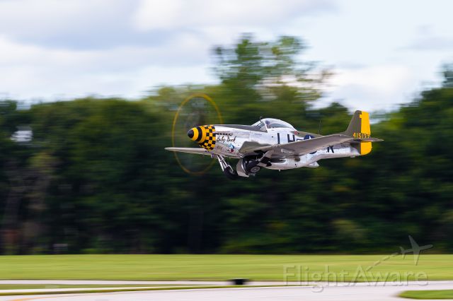 North American P-51 Mustang (N251PW) - P-51D "Baby Duck" flying at the 2016 Northern Illinois Airshow (formerly known as Wings Over Waukegan).