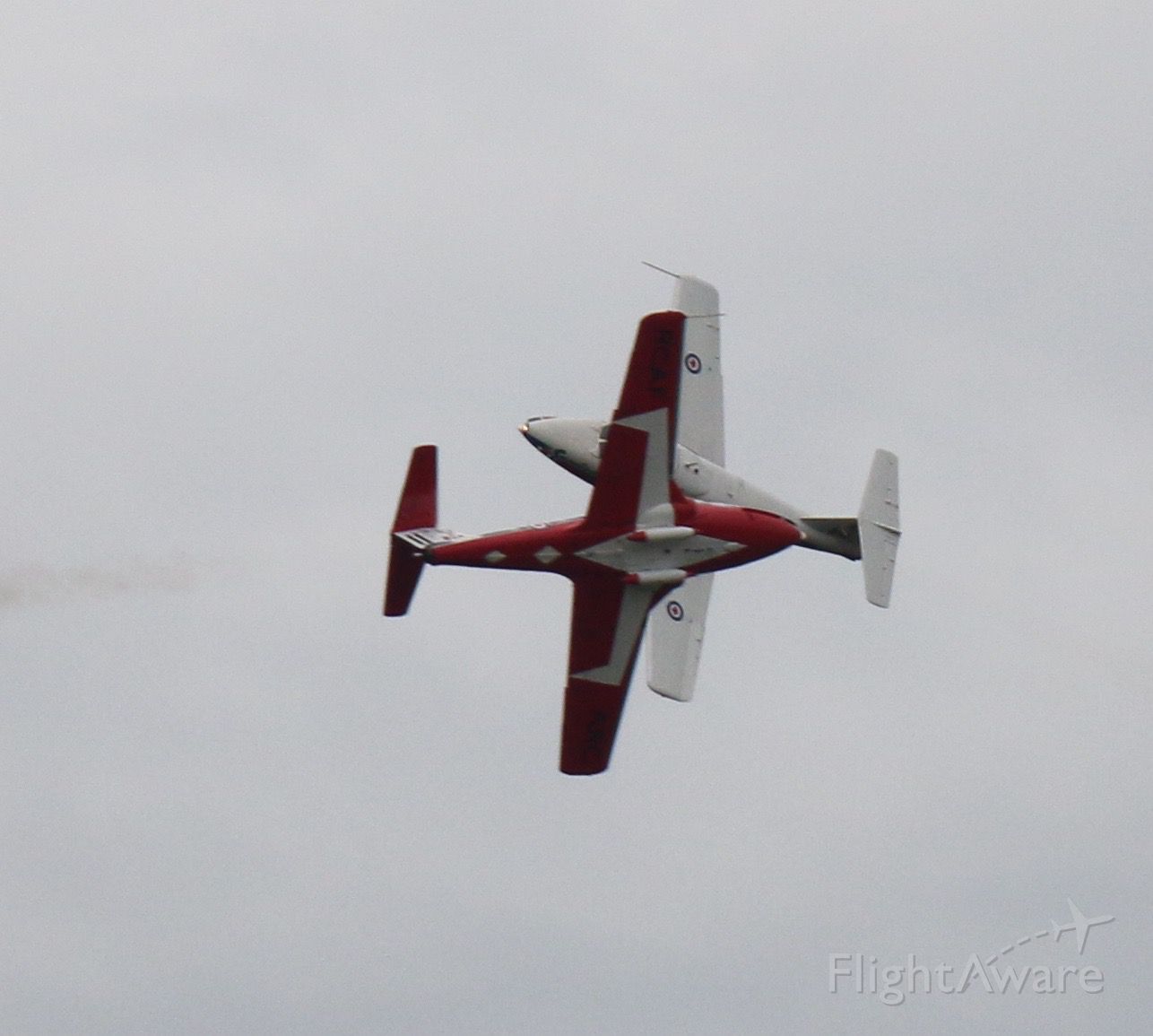 — — - The RCAF Snowbirds perform at an airshow in Gatineau, Que. on Sept. 19, 2015.