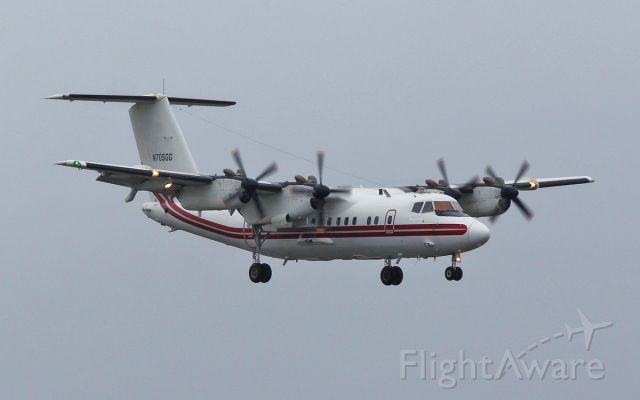De Havilland Canada Dash 7 (N705GG) - aloma91 u.s.army dhc-7 eo-5b n705gg about to land at shannon from stuttgart 20/2/17.