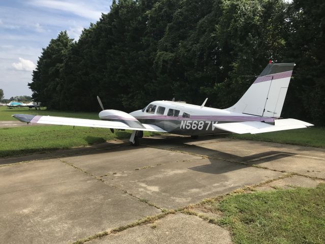 Piper Seneca (N5687V) - The day we bought her in Annapolis, MD
