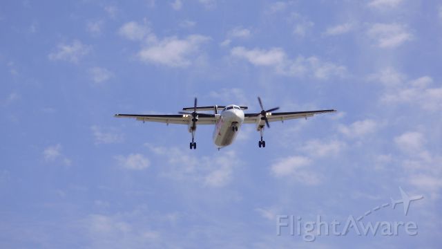 de Havilland Dash 8-300 (C-GLTA) - Dash 8 Landing in Vancouver BC