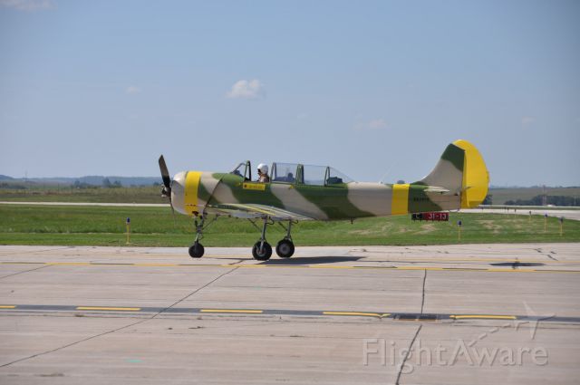 YAKOVLEV Yak-52 (N829YK) - EAA Fly In Breakfast at Dubuque, Sept 11, 2011