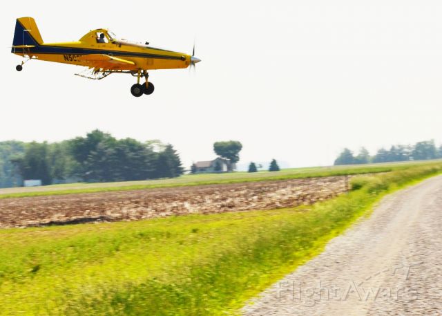 N502MV — - Cropdusting fun in rural Indiana