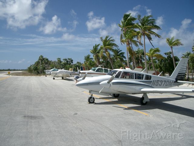 Piper PA-30 Twin Comanche (N537DM) - Hawks Nest Cat Island Bahamas