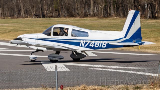N74818 — - N74818 backtracking on College Park Airport's runway 33