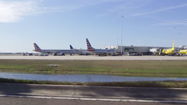 — — - American, United, and Spirit terminal at Orlando International Airport (MCO)br /12/25/17 beautiful morning in Orlando! :)