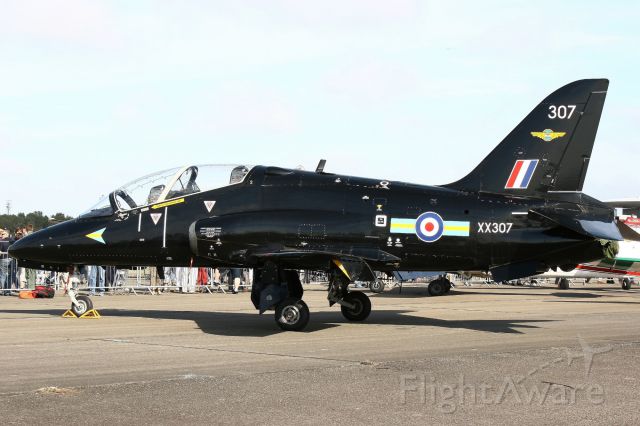 Boeing Goshawk (XX307) - Royal Air Force British Aerospace Hawk T.1-1A, Lann Bihoué Naval Air Base (LFRH - LRT)