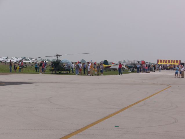 N55ER — - Cavanaugh Flight Museums Bell TH-13T along with other aircraft at the 2008 Corsicana Air Show.