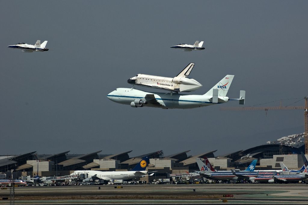 N905NA — - NASA 747 with shuttle Endeavor does a beautiful flyby.