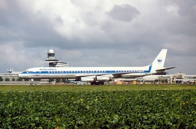 McDonnell Douglas DC-8-60 — - Worldways DC8-6 archief jaren 80