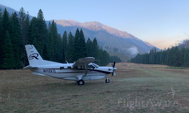 Quest Kodiak (N112KQ) - Landing in the mountains
