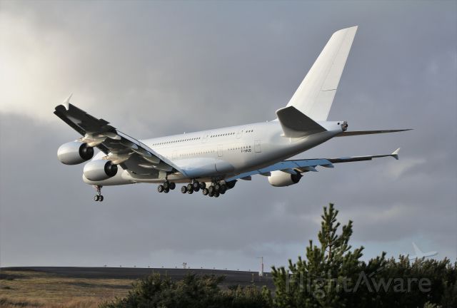 Airbus A380-800 (F-HPJB) - air france a380-861 f-hpjb landing at knock ireland on its last flight for dismantling 20/2/20.