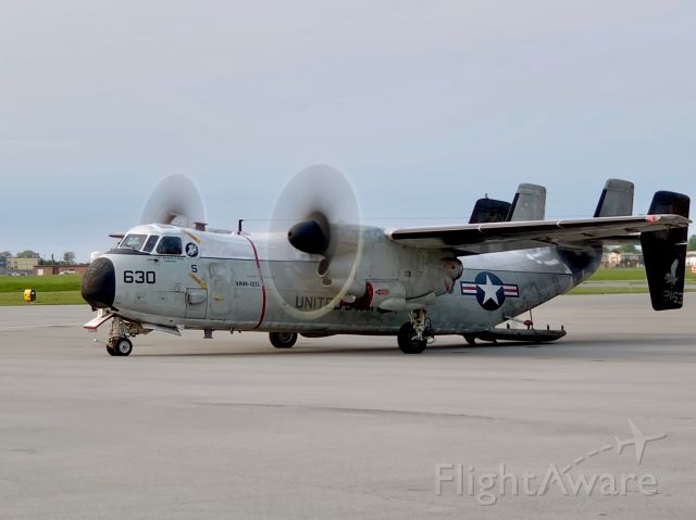 Grumman C-2 Greyhound (16-2163) - 5/31/2019 A C-2A of the Carrier Airborne Early Warning Squadron 120 (VAW-120 "Grayhawks") of Naval Station Norfolk.