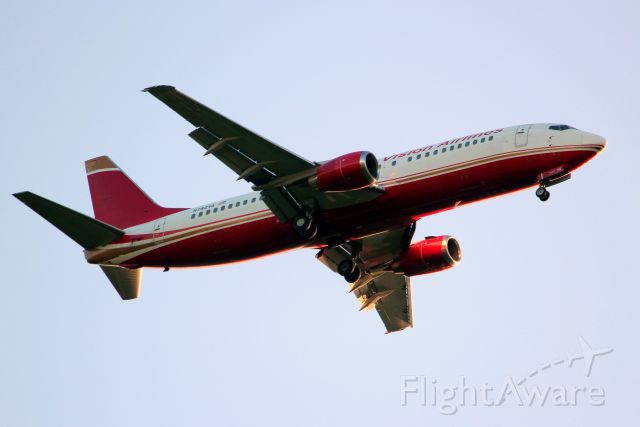 Fairchild Dornier 228 (N742VA) - Vision Airlines on short final for Nashville at 7:00 PM 06/13/2012.