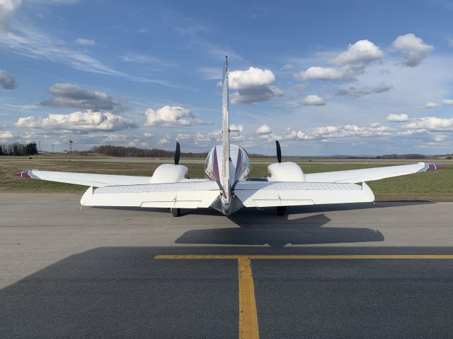 Beechcraft 55 Baron (N3070W) - Planed pulled out and ready to fly across Upstate NY.