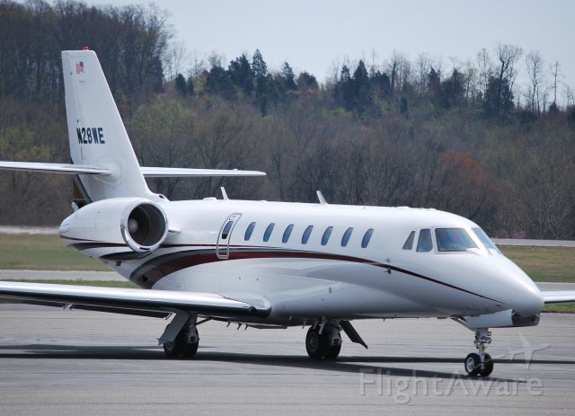 Cessna Citation Sovereign (N28WE) - WHELEN ENGINEERING CO INC at KJQF - 3/22/11