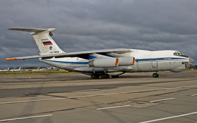 Ilyushin Il-76 (RA-78838) - russian air force il-76 parked at shannon.
