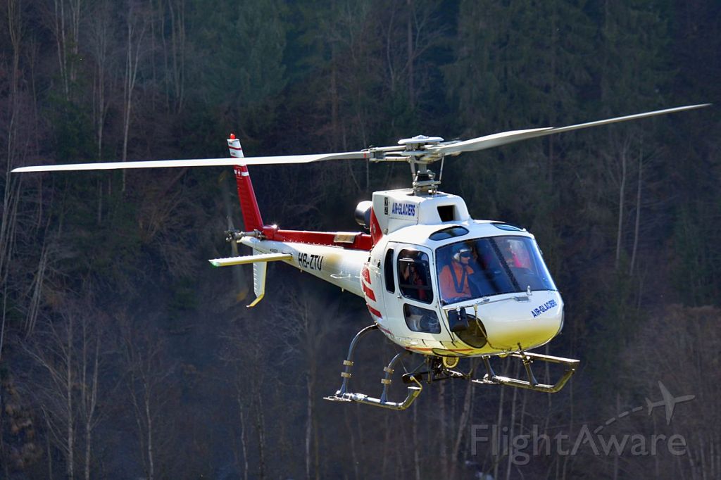 HB-ZTU — - AS.350B3 Ecureuil during flights outside Château-dOex (Switzerland)