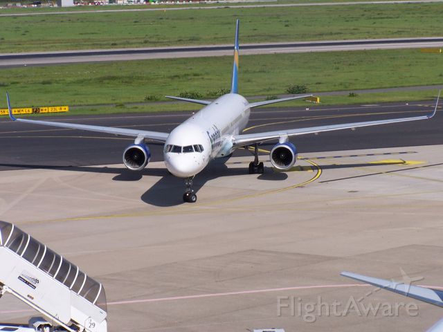 BOEING 757-300 (D-ABOM) - Photo taken during August 2014 c/n 29022
