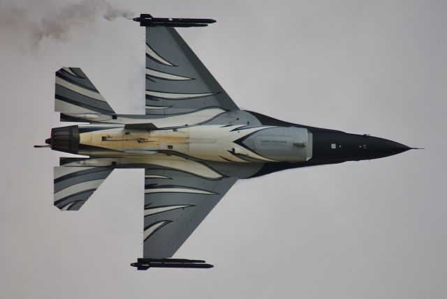 — — - Belgium air force display team performing the RIAT skies