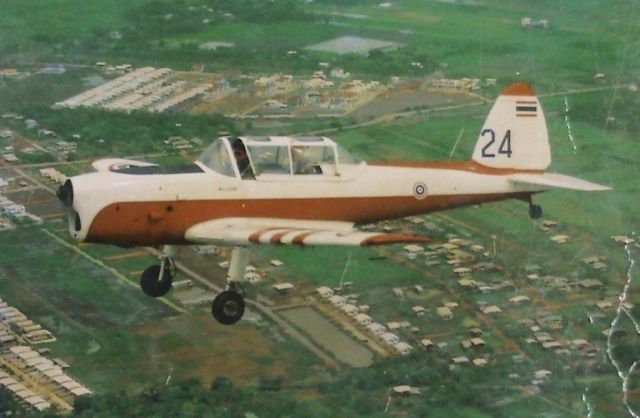 OGMA DHC-1 Chipmunk (024) - scanned from photo