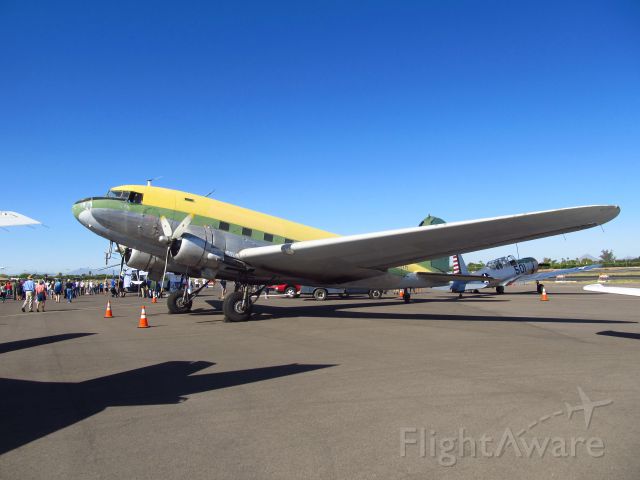Douglas DC-3 (N844TH) - Seen at the 2016 Falcon Field Municipal Airport Open House
