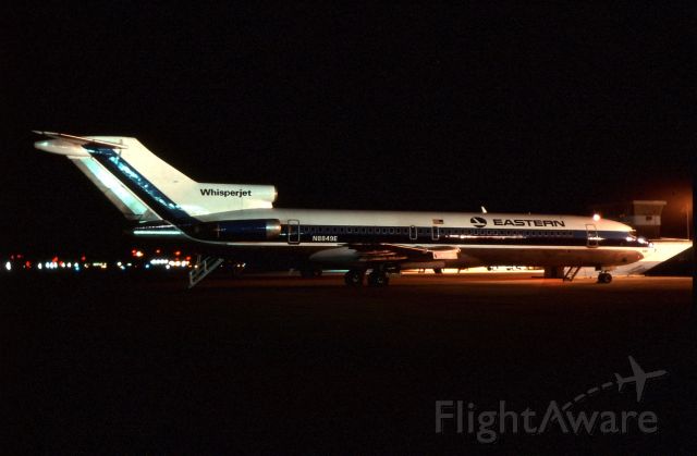 BOEING 727-200 (N8849E) - Eastern Airlines 727-200 ..taken in early 80s