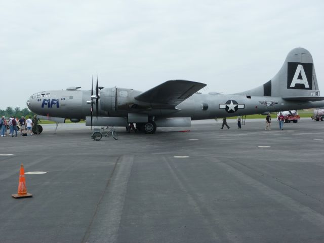 Boeing B-29 Superfortress — - The only flying B-29 Superfortress "Fifi" at the Reading Airshow.