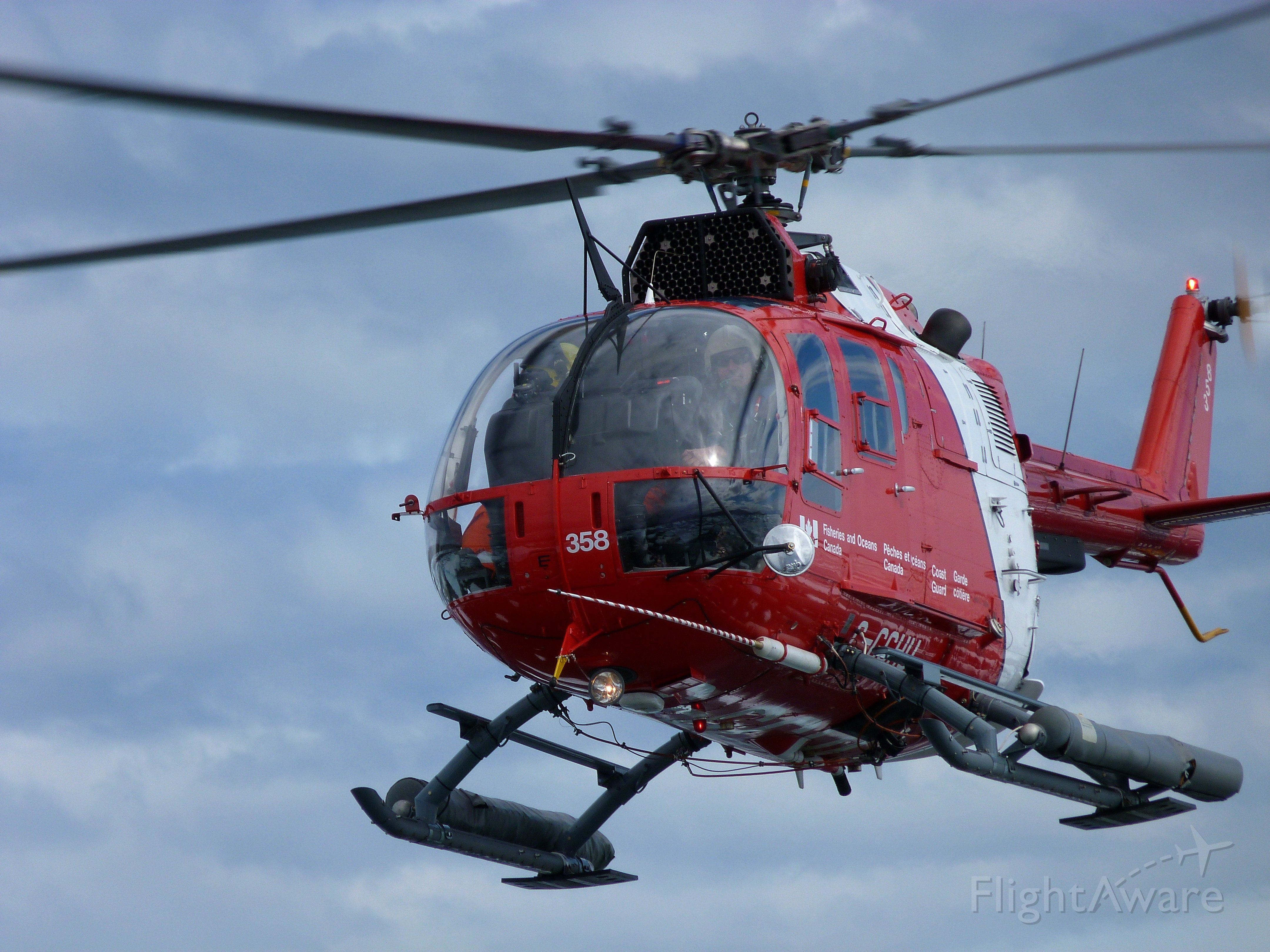 PADC BO-105 (C-GCHU) - Canadian Coast Guard/Fisheries & Oceans helicopter #358, C-GCHUbr /A Messerschmitt-Bolkow-Blohm Bo 105