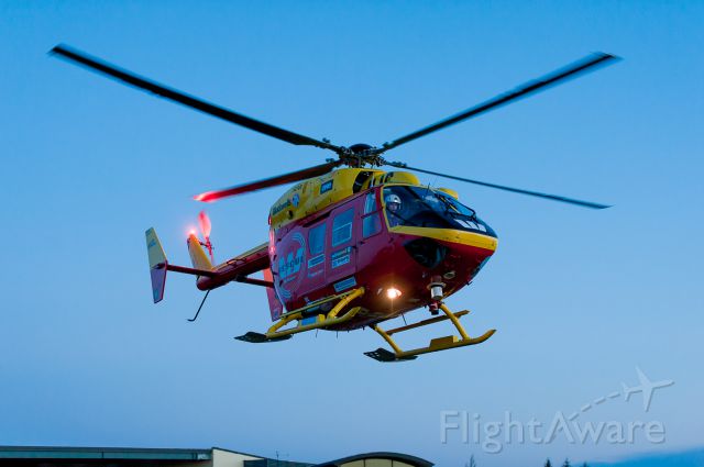 ZK-HJC — - "Copter South Arrival" to Garden City Helipad. 30 ft to go!