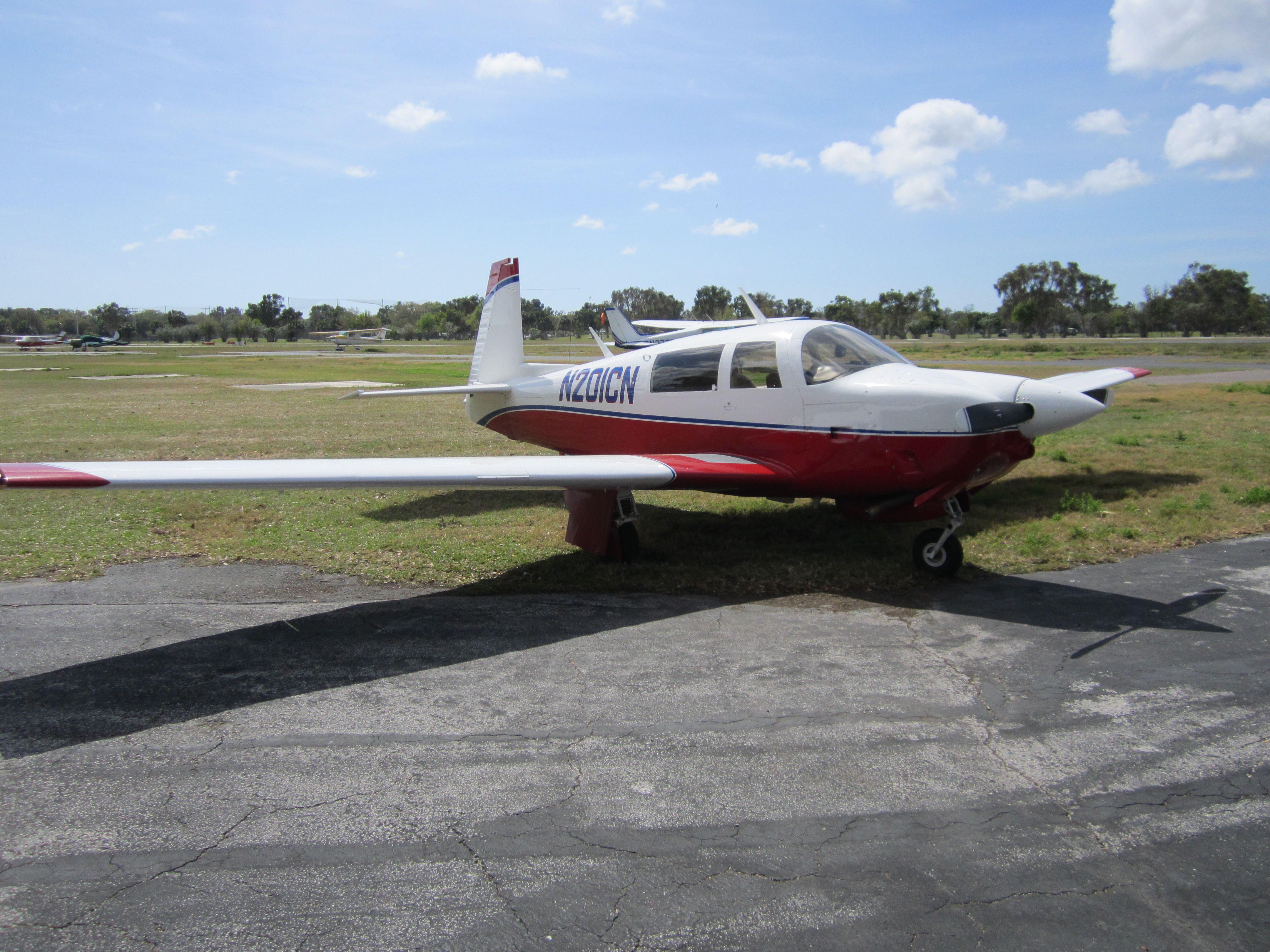 Mooney M-20 (N201CN) - CLEARWATER AIRPARK 02.22.2013, CLEARWATER, FL, USA
