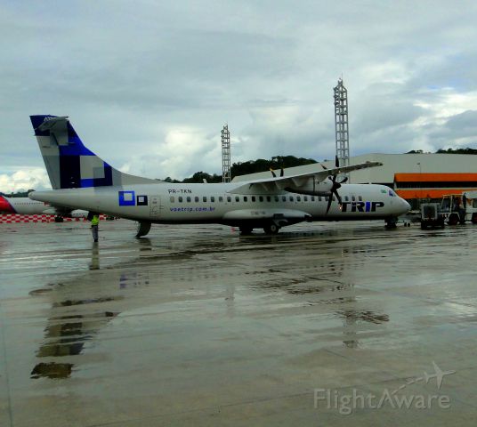 PR-TKN — - AIRPLANE ATR 72-500 OF TRIP AIRLINES IN SALVADOR-BA, BRAZIL