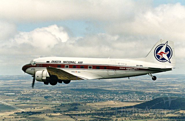 VH-SBL — - Dakota National Air (about 1995)